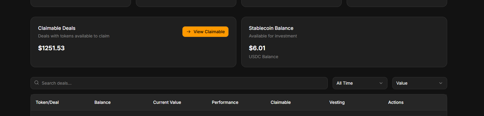 Portfolio & Distributions additional features